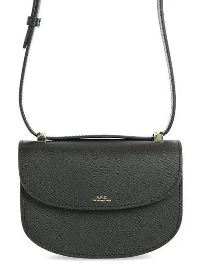 Geneve Mini Saffiano Cross Bag Black - A.P.C. - BALAAN 2