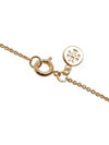 Miller Pave Logo Delicate Necklace Gold - TORY BURCH - BALAAN 8