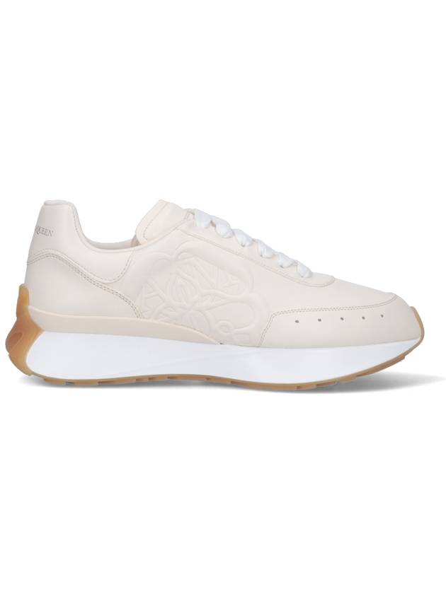 Sprint Runner Low Top Sneakers Beige - ALEXANDER MCQUEEN - BALAAN 2