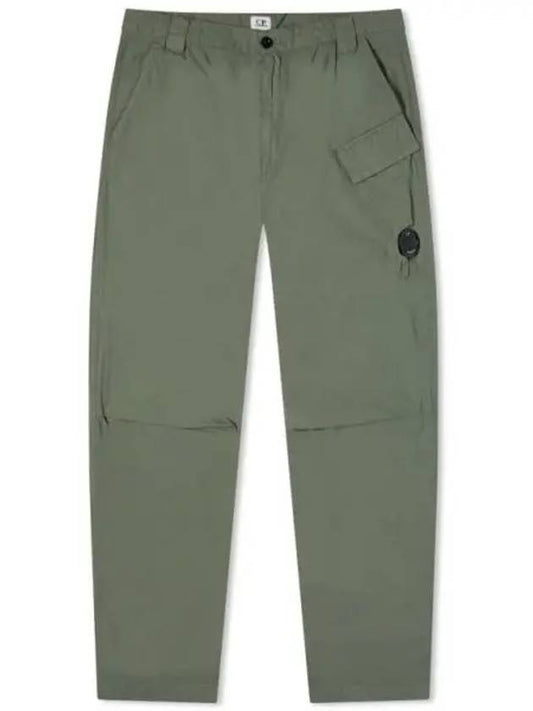 Flat Nylon Regular Utility Straight Pants Green - CP COMPANY - BALAAN 2