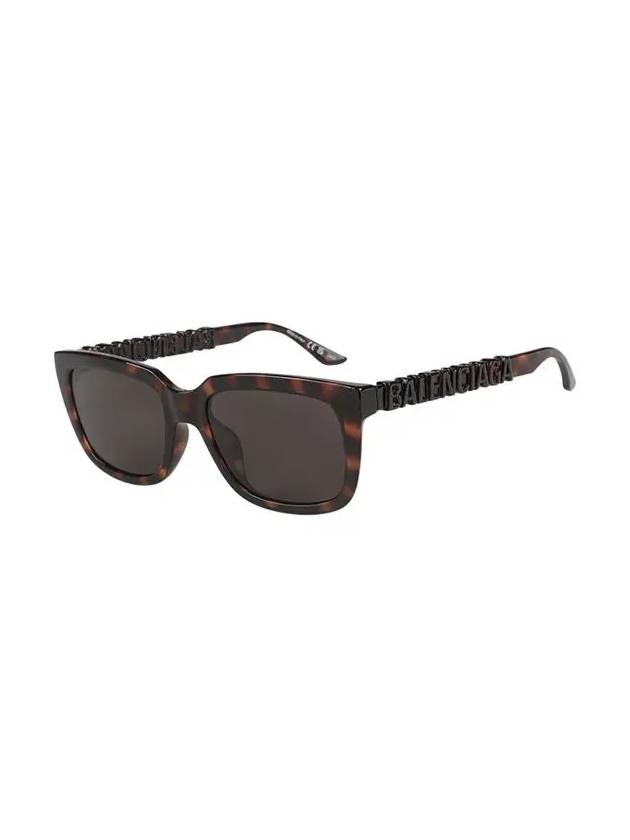 Eyewear Plastic Square Sunglasses Havana - BALENCIAGA - BALAAN 4