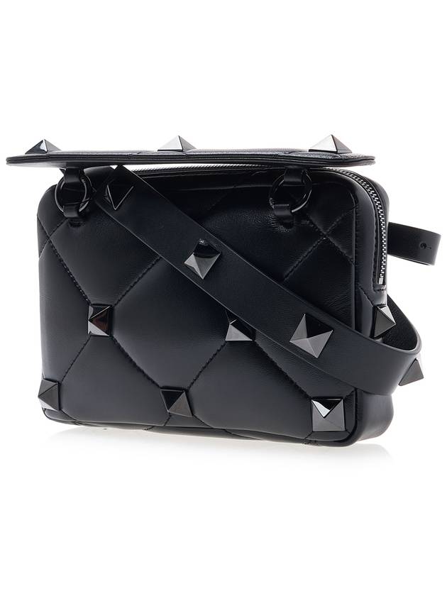 Rockstud Cross Bag Black - VALENTINO - BALAAN 3