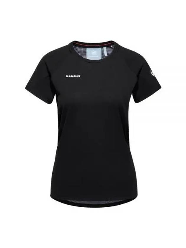 Women's Aegility FL Short Sleeve T-Shirt Black - MAMMUT - BALAAN 1