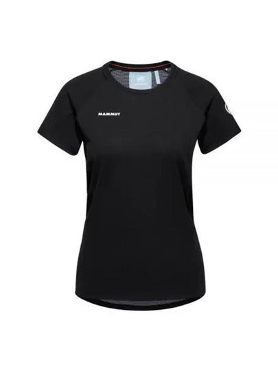 Women's Aegility FL Short Sleeve T-Shirt Black - MAMMUT - BALAAN 2