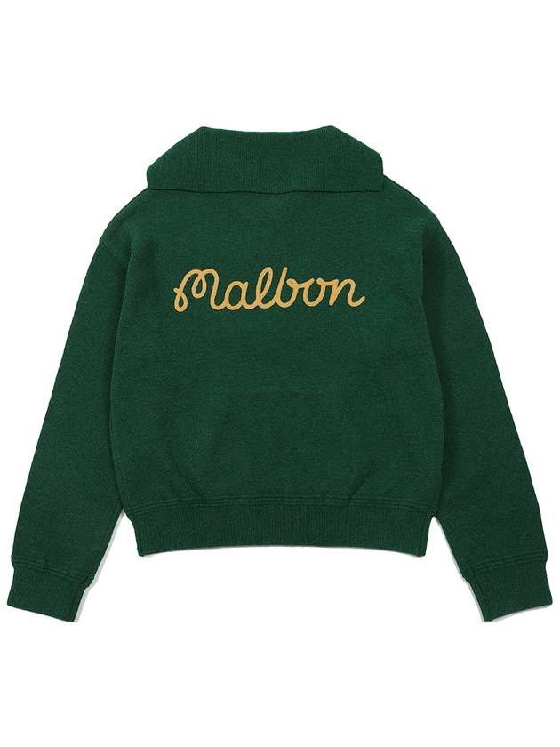 Sailor Terry Sweater GREEN WOMAN M3122PKT12GRN - MALBON GOLF - BALAAN 3