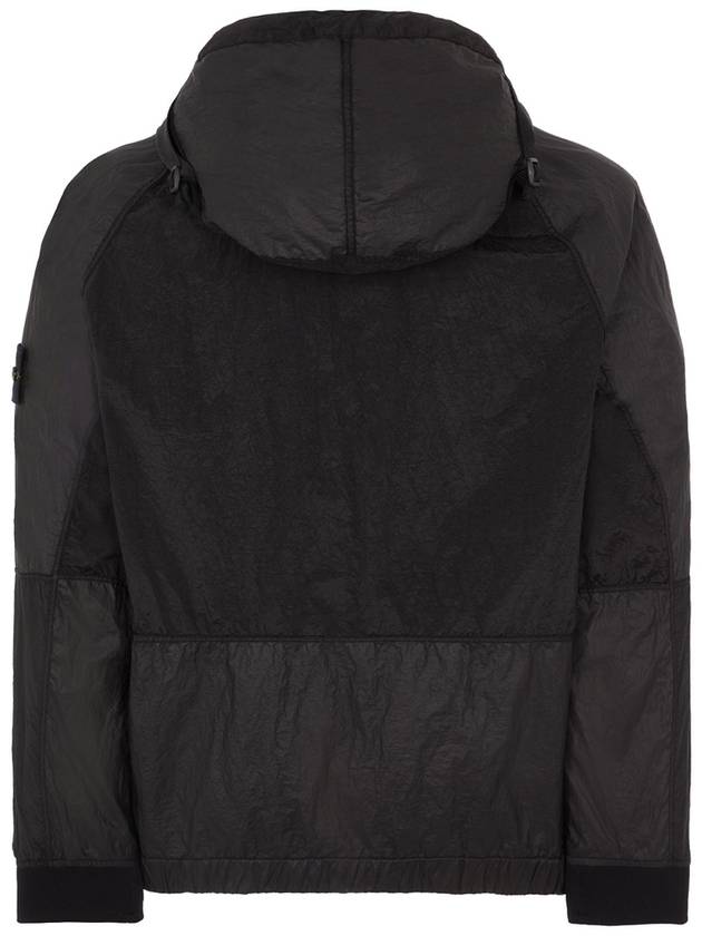 Nylon Metal Watro-TC Hooded Jacket Black - STONE ISLAND - BALAAN 3