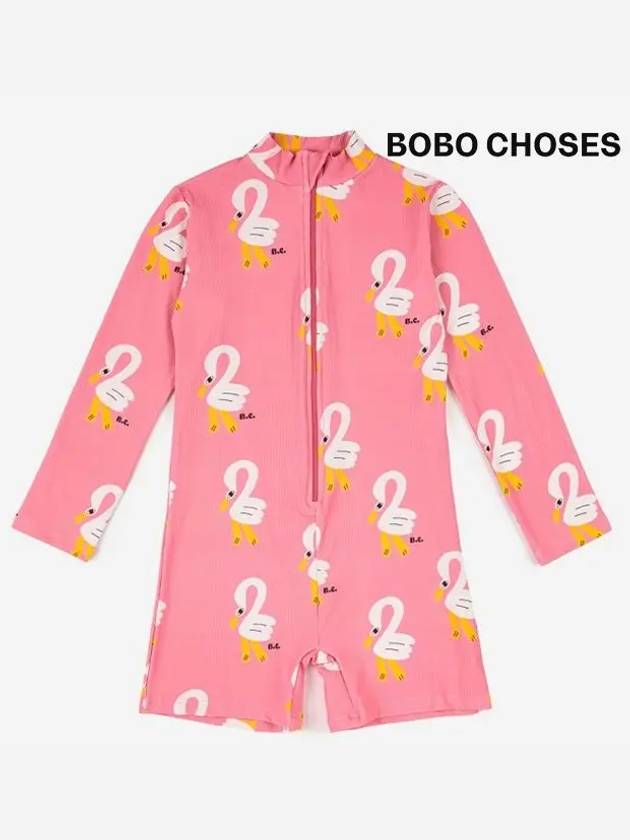 Kids Pelican Swim Playsuit Swimsuit 123AC149 510 - BOBO CHOSES - BALAAN 2