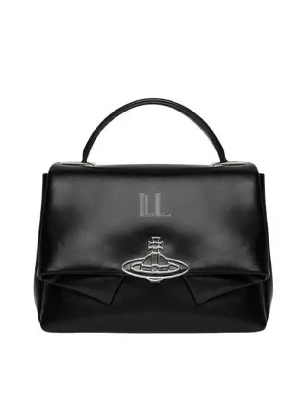 Sibyl ORB Logo Tote Bag Black - VIVIENNE WESTWOOD - BALAAN 2