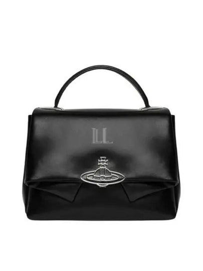 Sibyl ORB Logo Tote Bag Black - VIVIENNE WESTWOOD - BALAAN 2