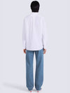 Boke Flower Casual Long Sleeve Shirt White - KENZO - BALAAN 3