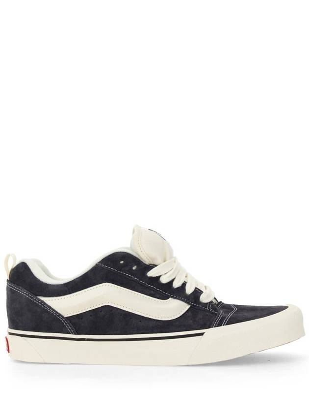 Knu Skool Lace-Up Low Top Sneakers Black - VANS - BALAAN 2