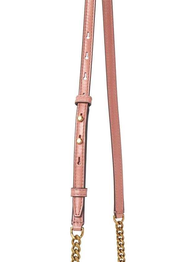 Kira Chevron Camera Shoulder Bag Pink - TORY BURCH - BALAAN 10