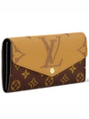 Sarah Monogram Reverse Long Wallet Brown - LOUIS VUITTON - BALAAN 4