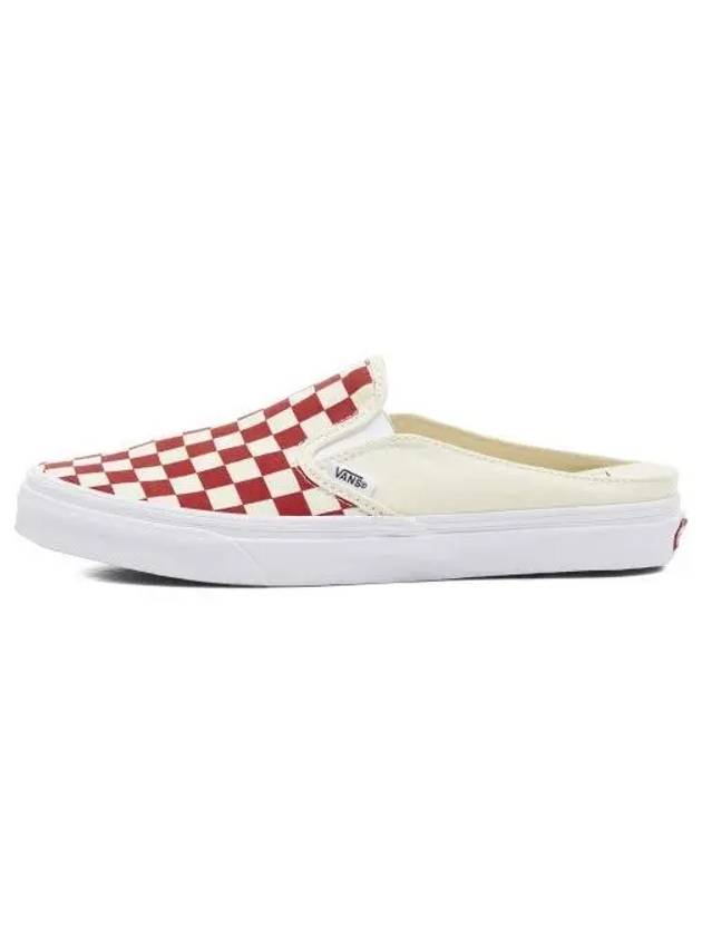 Checkerboard Classic Racing Slip On Red White - VANS - BALAAN 2