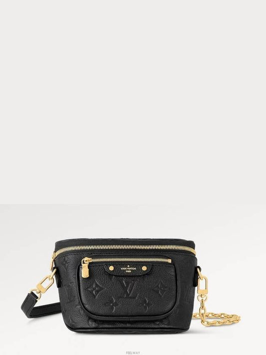 Mini Bumbag Shoulder Bag Black - LOUIS VUITTON - BALAAN 2