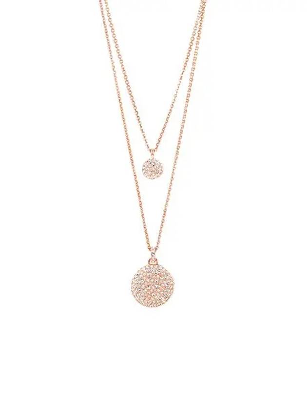 Meteora Layered Necklace Rose Gold - SWAROVSKI - BALAAN 2