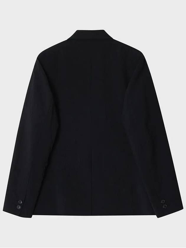 Wool Crease Single Tailored Jacket Black - NOIRER - BALAAN 4