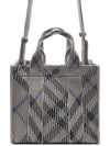 Mini check knit tote bag 8090404 - BURBERRY - BALAAN 5