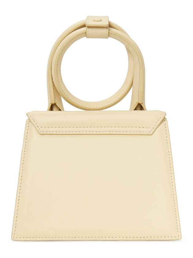 Le Chiquito Noeud Coiled Tote Bag Ivory - JACQUEMUS - BALAAN 4