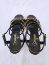 Women s CC Chain Strap Sandals G32883 Condition A - CHANEL - BALAAN 4