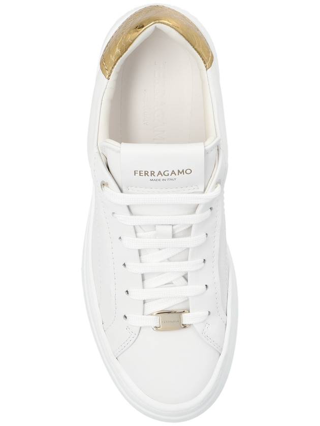 Salvatore Sneakers 030573769352001 P24 WHITE - SALVATORE FERRAGAMO - BALAAN 7