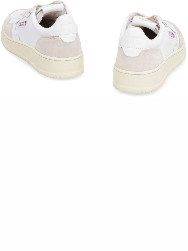 Medalist Goatskin Low Top Sneakers White - AUTRY - BALAAN 5