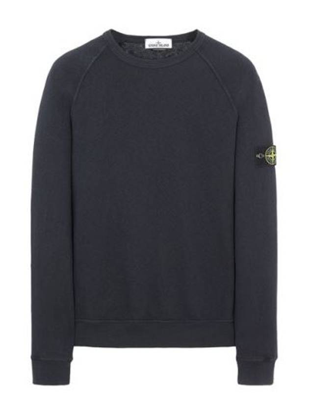 Wappen Patch Round Sweatshirt Navy - STONE ISLAND - BALAAN 2