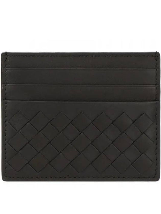 Intreciato Weaving Card Wallet Brown - BOTTEGA VENETA - BALAAN 2