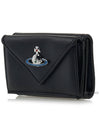 Women's Nappa Half Wallet Black - VIVIENNE WESTWOOD - BALAAN 3