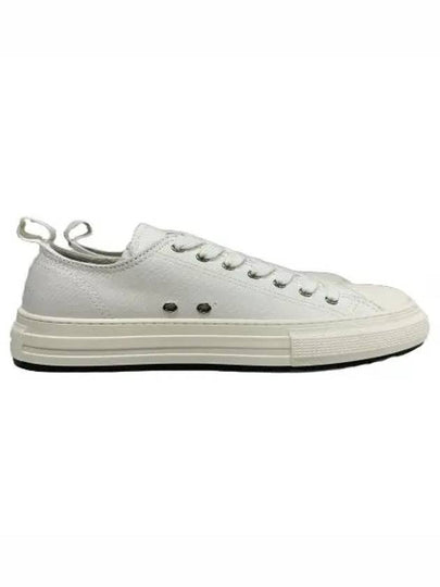 Logo Low Top Sneakers White - DSQUARED2 - BALAAN 2