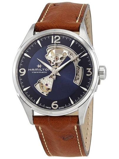 Jazzmaster Open Heart Automatic 42MM Watch Blue - HAMILTON - BALAAN 2