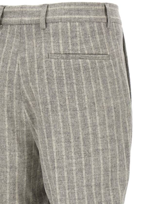 Brunello Cucinelli Pinstripe Pants - BRUNELLO CUCINELLI - BALAAN 4