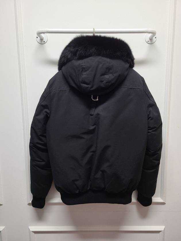 Used luxury goods Lewis It M Black fur ballistic bomber padded jumper - MOOSE KNUCKLES - BALAAN 5