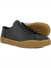 Men's Peu Terreno Leather Low Top Sneakers Black - CAMPER - BALAAN 3