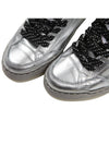 G27D224B1 Silver Flex High Tops - GOLDEN GOOSE - BALAAN 7