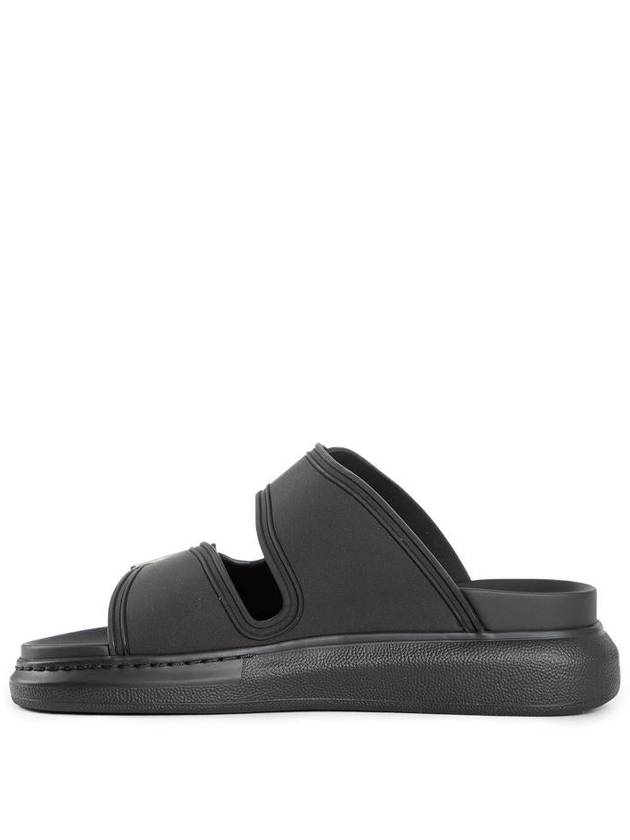 Hybrid Rubber Slippers Black - ALEXANDER MCQUEEN - BALAAN 3