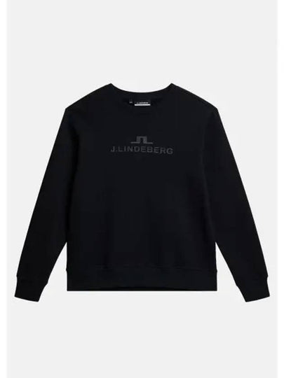 Alpha Crew Neck Sweater Black - J.LINDEBERG - BALAAN 2