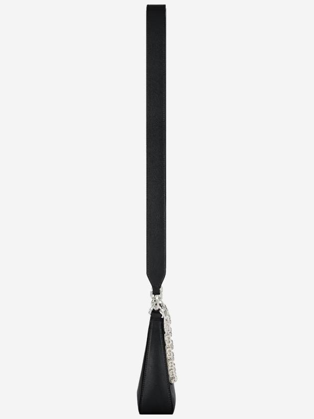 Moon Cut-out Chain Small Shoulder Bag Black - GIVENCHY - BALAAN 4