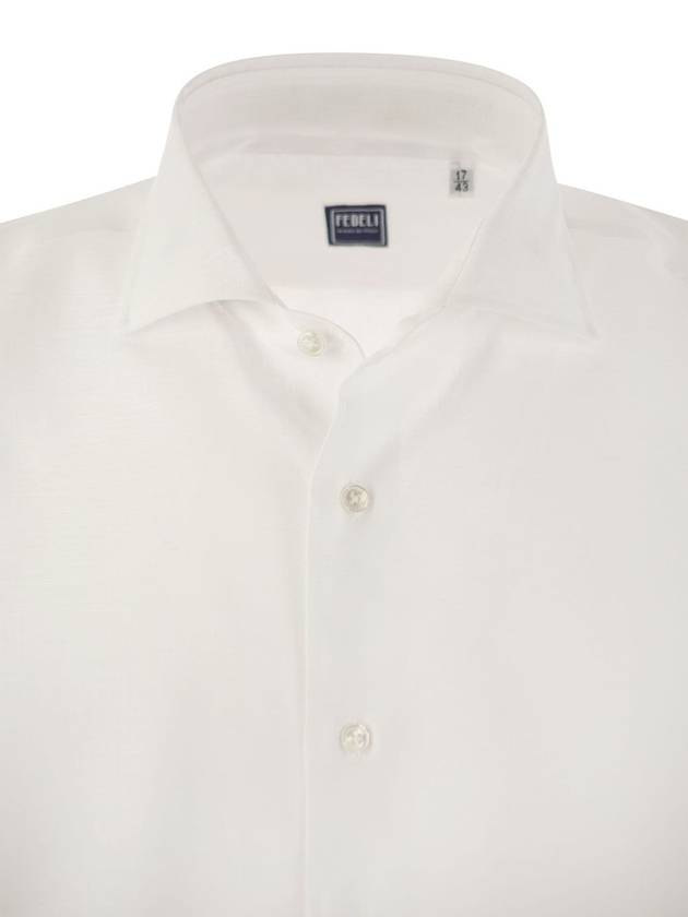 ROBY - Linen shirt - FEDELI - BALAAN 4