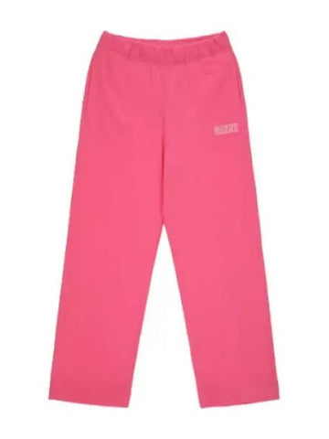 Loose fit sweatpants sugar plum - GANNI - BALAAN 1