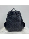 Hit The Road Canvas Leather Small Backpack Black - DIOR - BALAAN 6