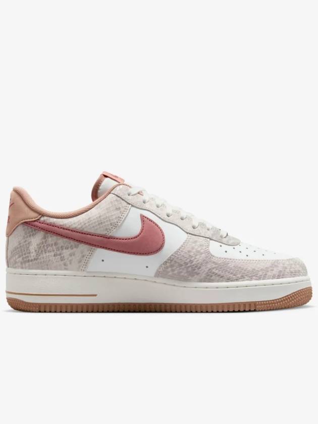 Air Force 1 Snakeskin Low Top Sneakers Pink - NIKE - BALAAN 4