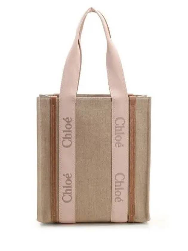 Woody Tote Bag Beige - CHLOE - BALAAN 2