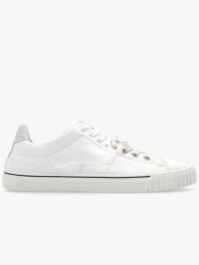 New Evolution Leather Low Top Sneakers White - MAISON MARGIELA - BALAAN 2