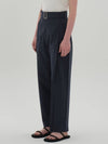 belted round pants navy - JUN BY JUN K - BALAAN 2