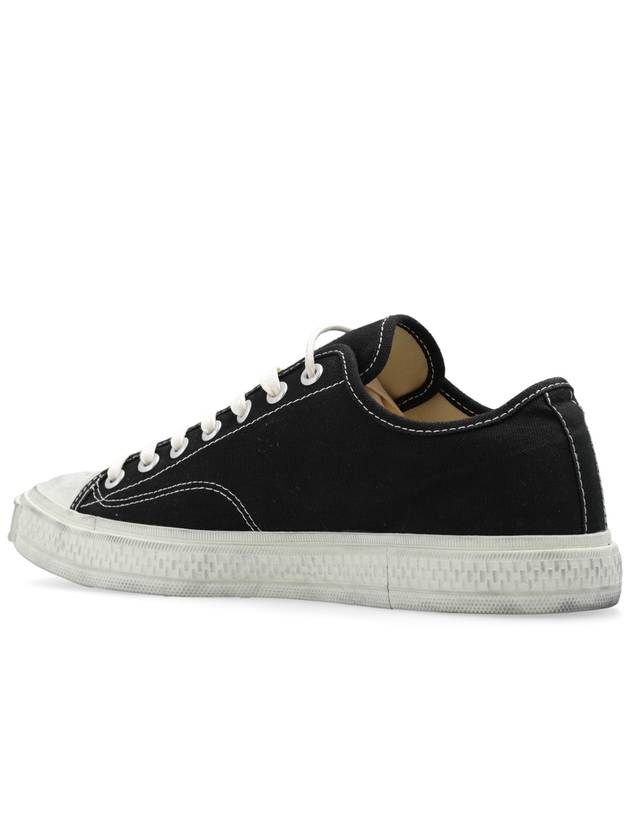 Logo Low Top Sneakers Black - ACNE STUDIOS - BALAAN 6