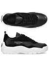 Men's Banshee Gumboy Low Top Sneakers Black - VALENTINO - BALAAN 2