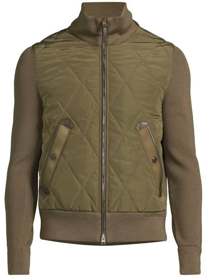 KZY009 YMW060F24 FG830 Front down padded zip up jacket - TOM FORD - BALAAN 2