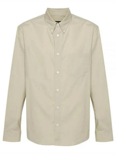 Edouard Long Sleeve Shirt Beige - A.P.C. - BALAAN 2