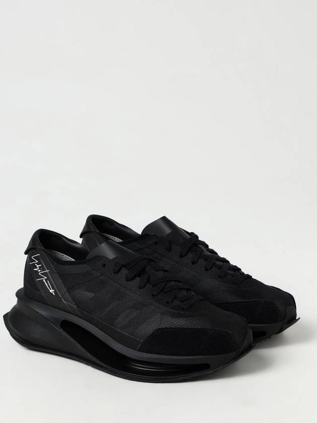 S-Gendo Logo Low Top Sneakers Black - Y-3 - BALAAN 3